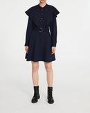 Claudie Pierlot - C&T Romilo dress - Navy