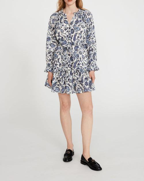 Claudie Pierlot - Vestido Ressource - Print Clair