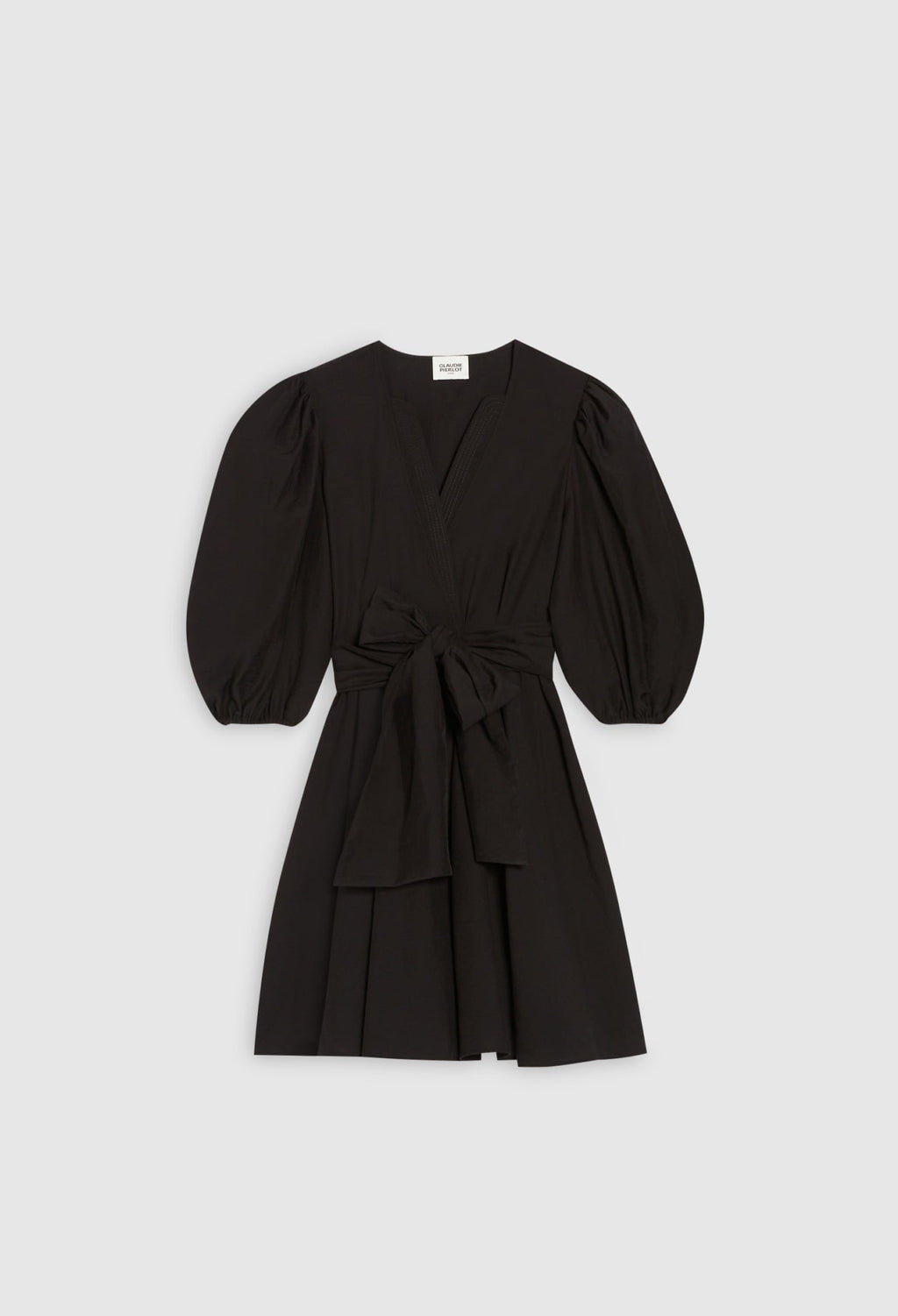 Claudie Pierlot - Vestido C&T - Raymonde - Negro