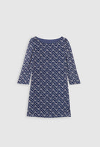 C&T Dress - Rififi Lurex - Dark Print