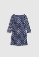Vestido C&T - Rififi Lurex - Estampado oscuro