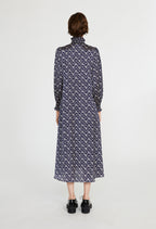 Vestido C&T - Rosalia - Print Fonce