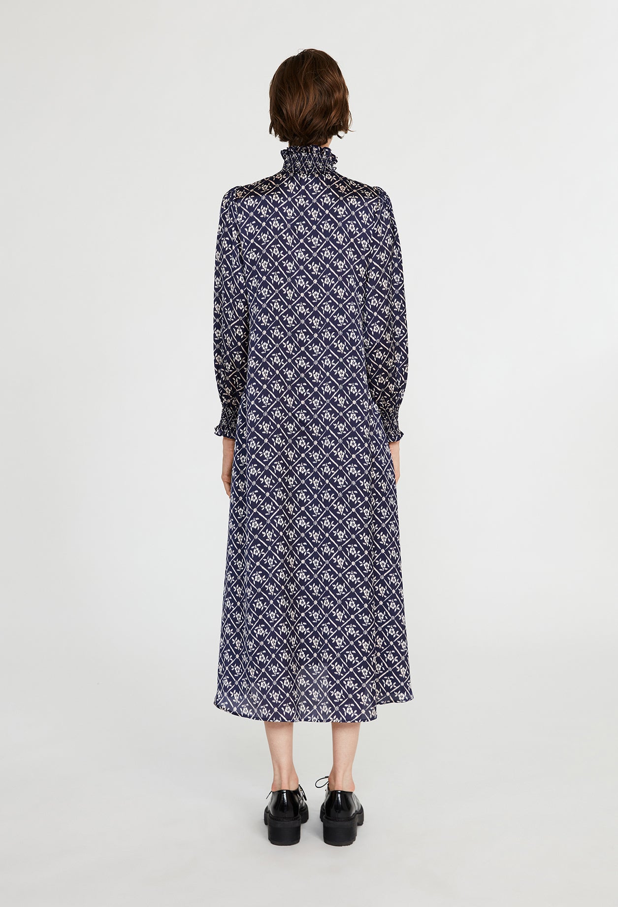 Vestido C&T - Rosalia - Print Fonce