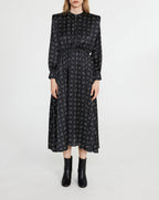 Claudie Pierlot - Robe Maille - Ragia - Print Fonce