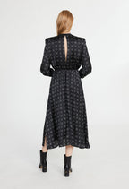 Claudie Pierlot - Robe Maille - Ragia - Print Fonce