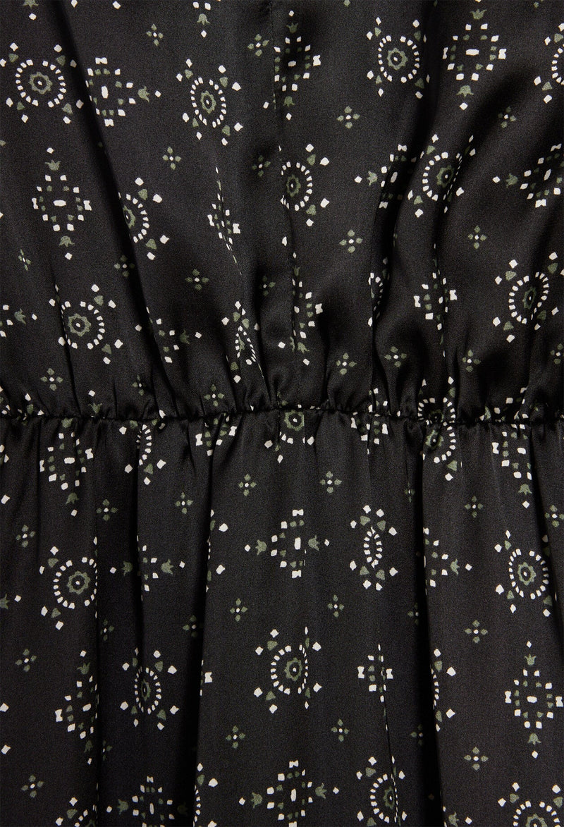 Claudie Pierlot - Robe Maille - Ragia - Print Fonce