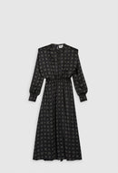 Claudie Pierlot - Robe Maille - Ragia - Print Fonce