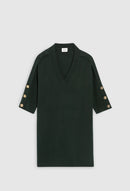 Claudie Pierlot - Vestido Miprima - Verde Bosque