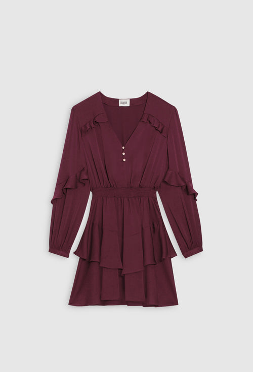 Claudie Pierlot - Robe Rollinga - Bordeaux