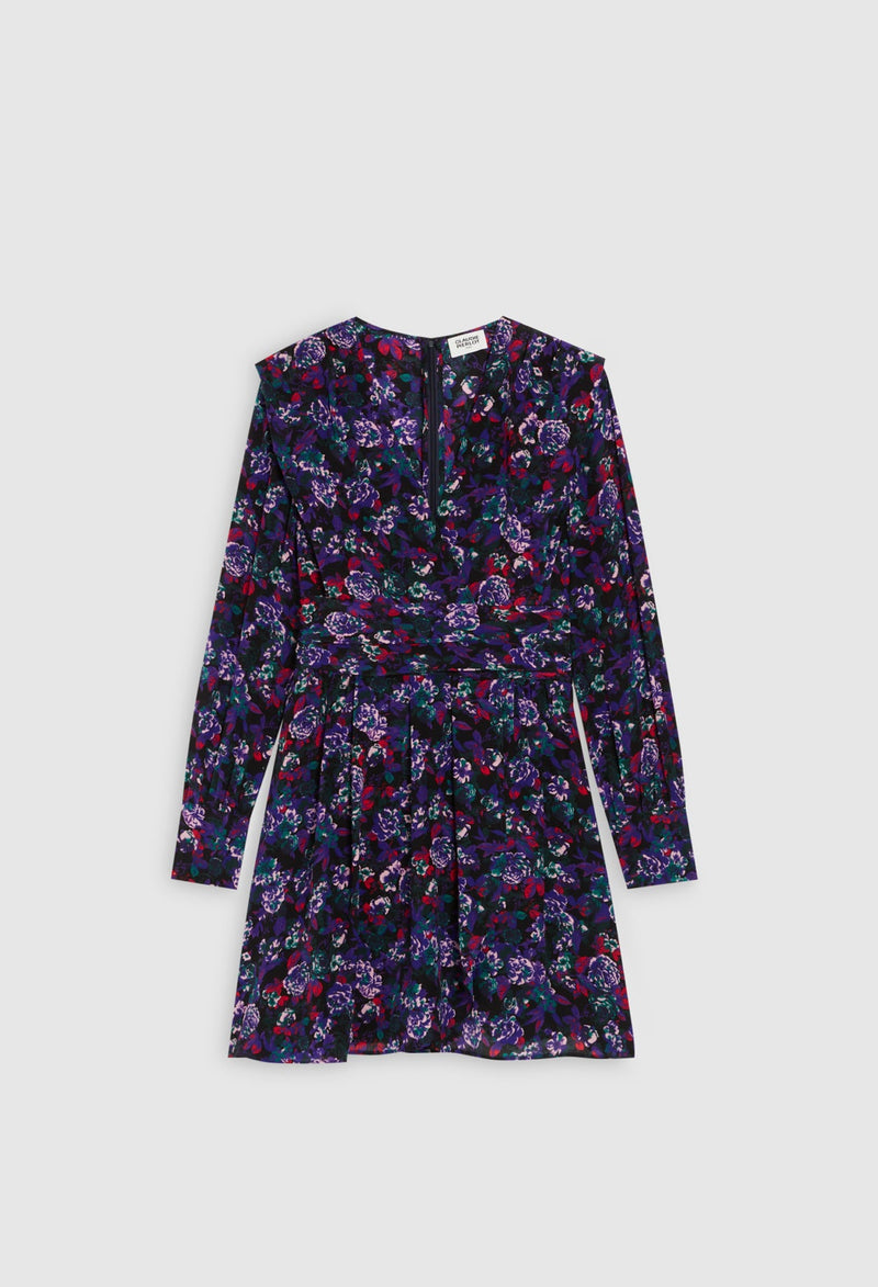 Claudie Pierlot - Vestido C&T - Reflex - Estampado oscuro
