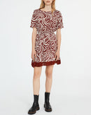 Robe C&T - Rahi - Print Fonce
