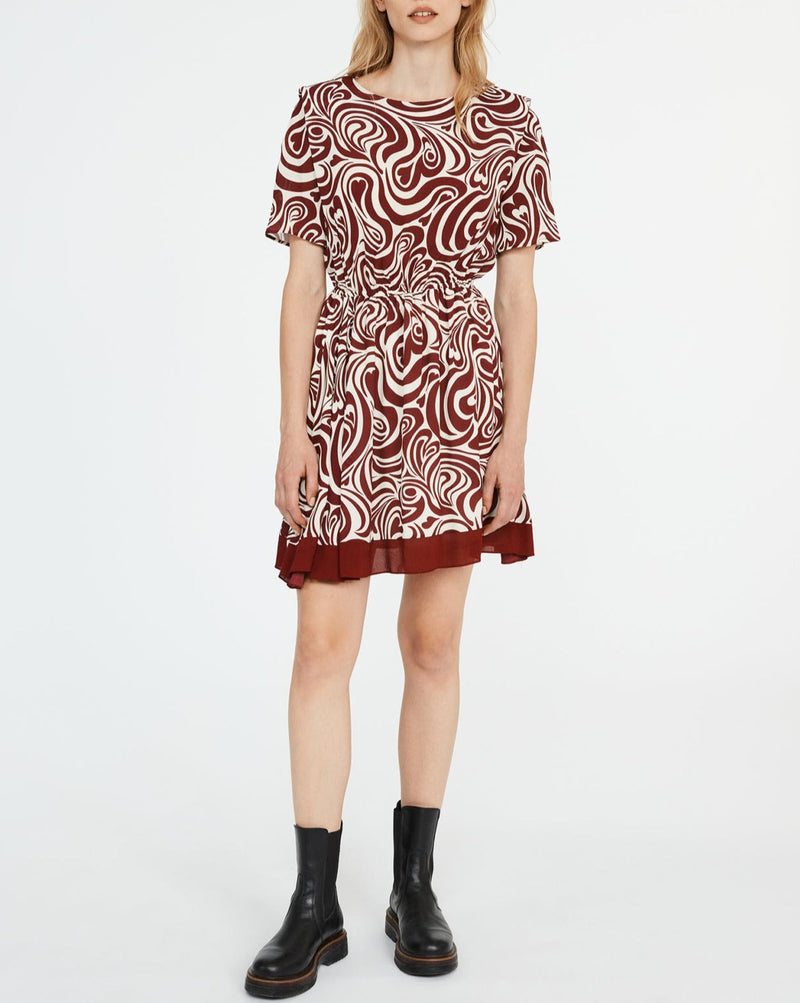 Robe C&T - Rahi - Print Fonce