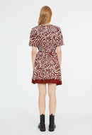 Robe C&T - Rahi - Print Fonce