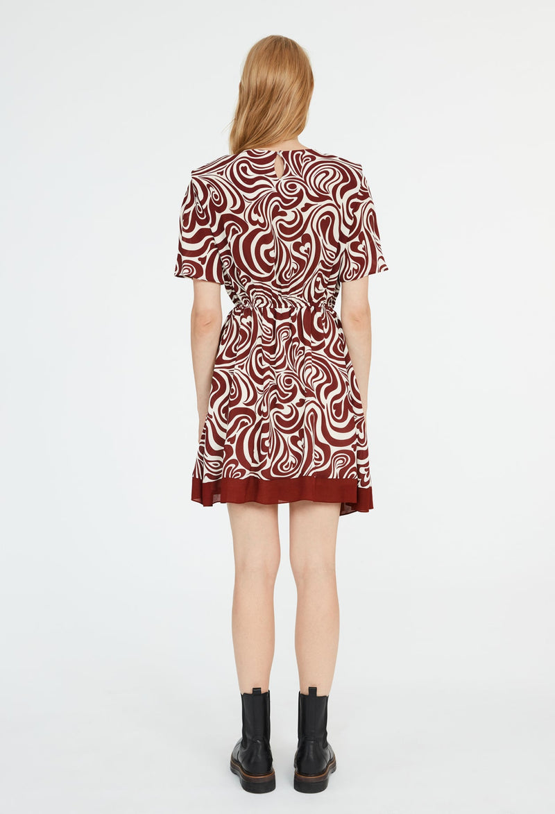 Robe C&T - Rahi - Print Fonce