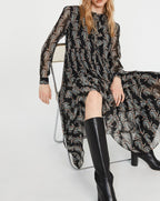 Claudie Pierlot - C&T Dress - Romea - Dark Print