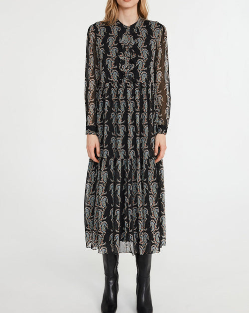 Claudie Pierlot - C&T Dress - Romea - Dark Print