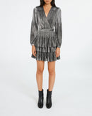 Claudie Pierlot - Vestido Romancebis - Plata