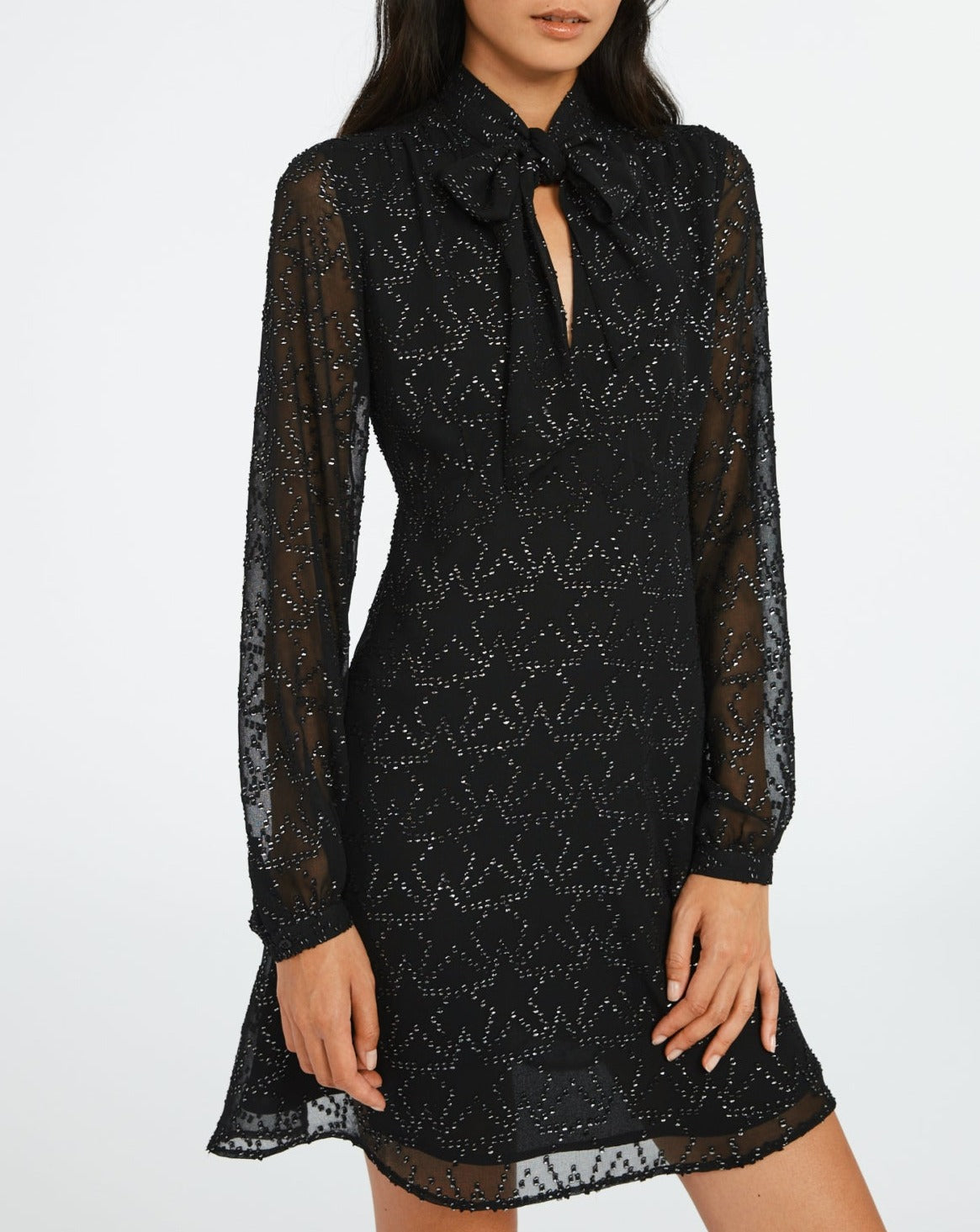 Claudie Pierlot - Robe C&T - Regina Bis - Noir
