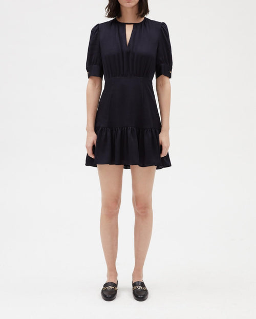 Claudie Pierlot - Vestido Romana - Azul marino