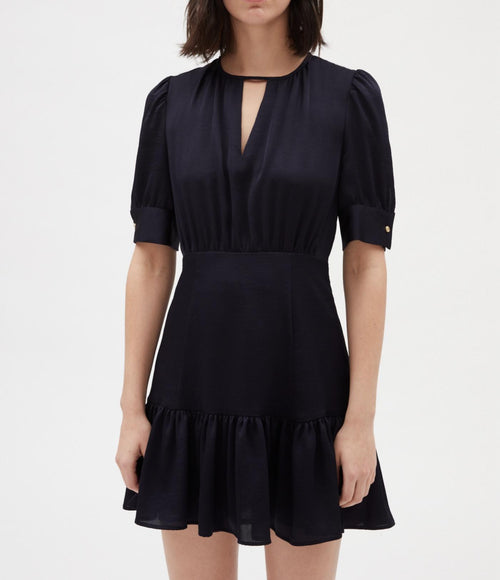 Claudie Pierlot - Vestido Romana - Azul marino