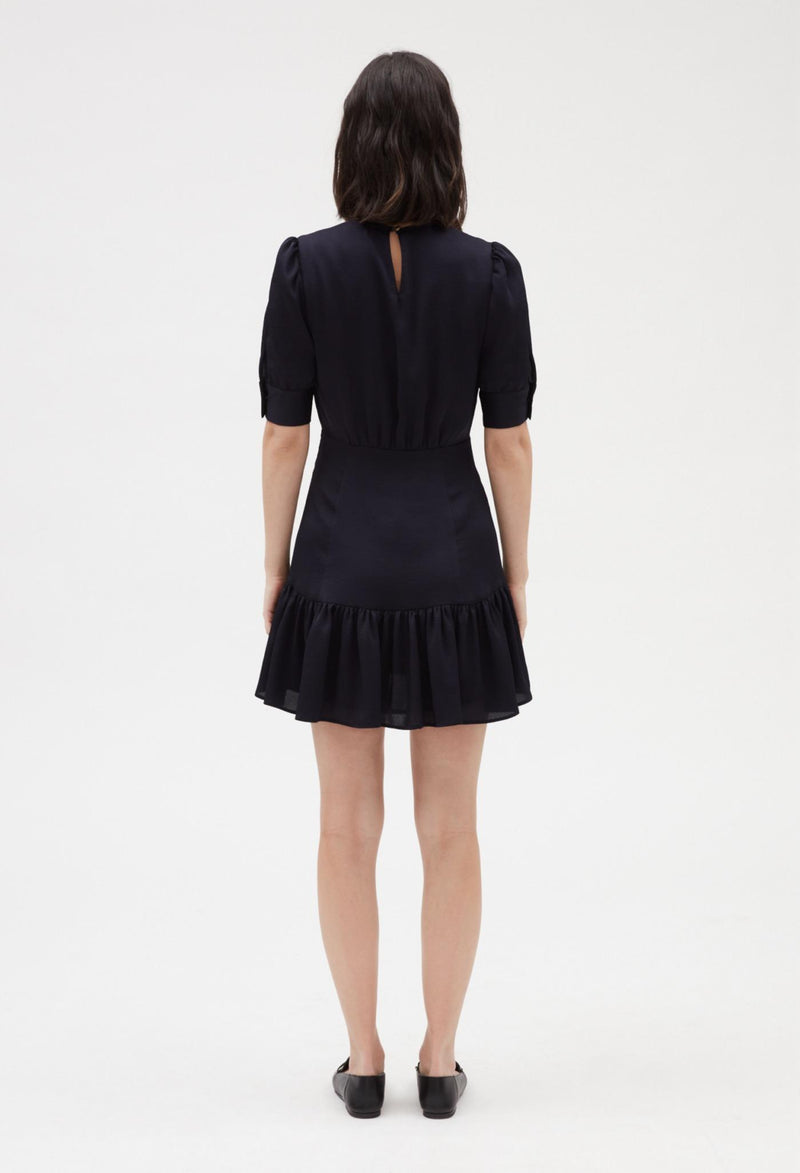 Claudie Pierlot - Vestido Romana - Azul marino