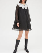 Vestido C&T - Rifi - Estampado oscuro