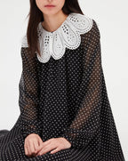 Vestido C&T - Rifi - Estampado oscuro