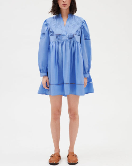 Claudie Pierlot - Vestido Rosie - Azul