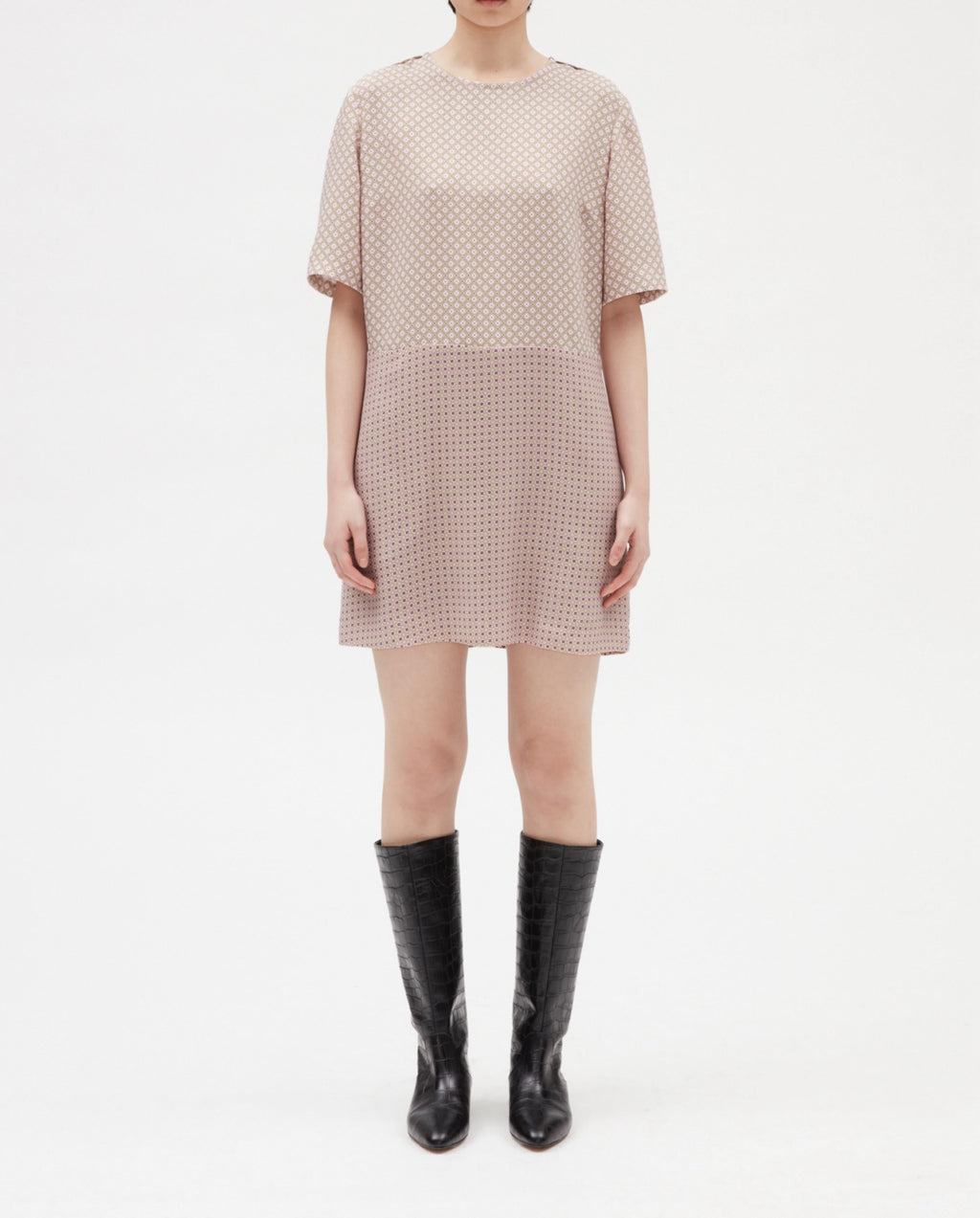 Claudie Pierlot - Robe C&T - Rayet - Print Clair