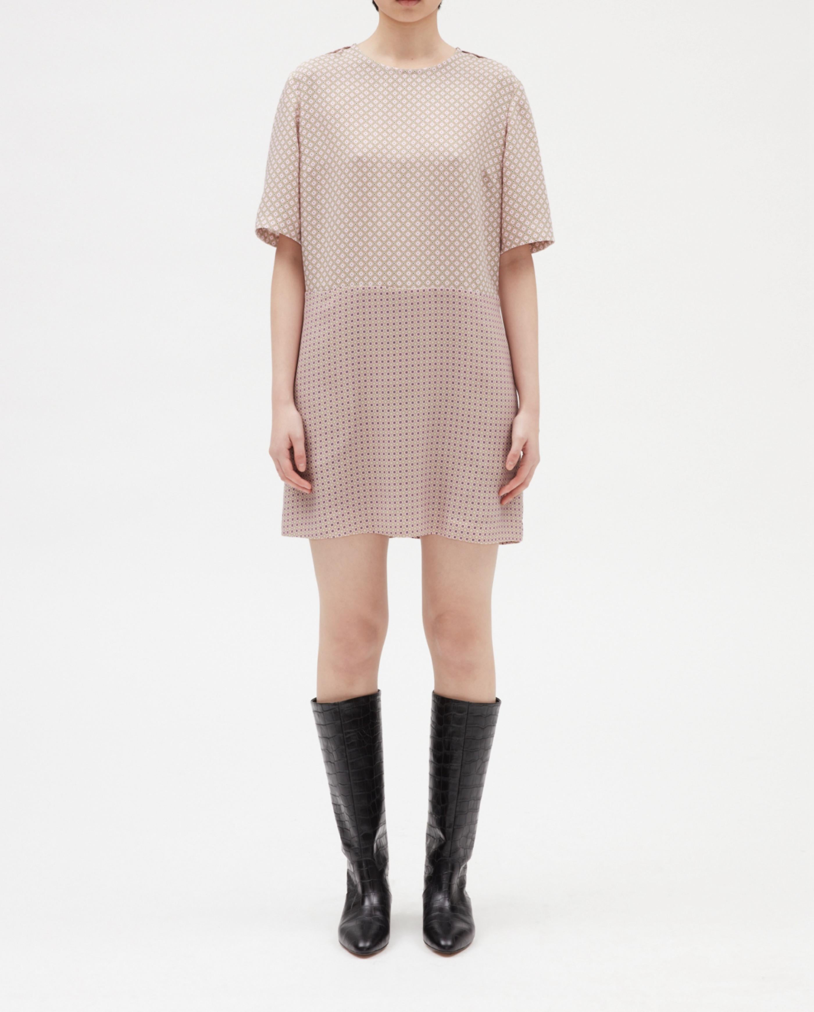 Claudie Pierlot - Robe C&T - Rayet - Print Clair