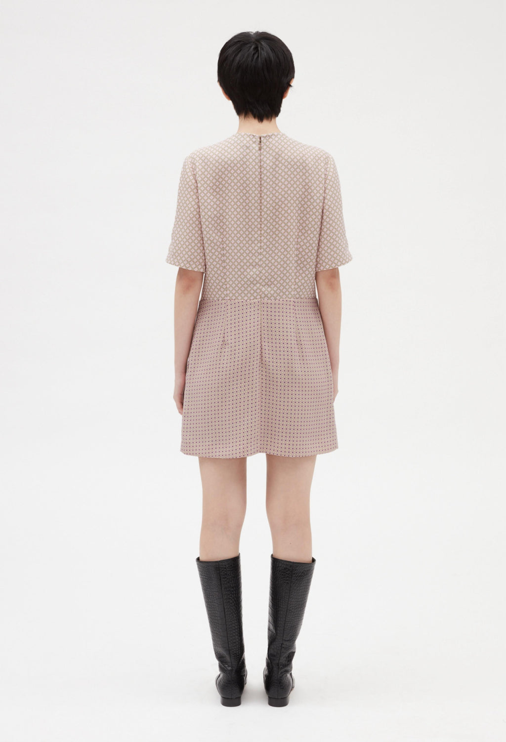 Claudie Pierlot - Robe C&T - Rayet - Print Clair