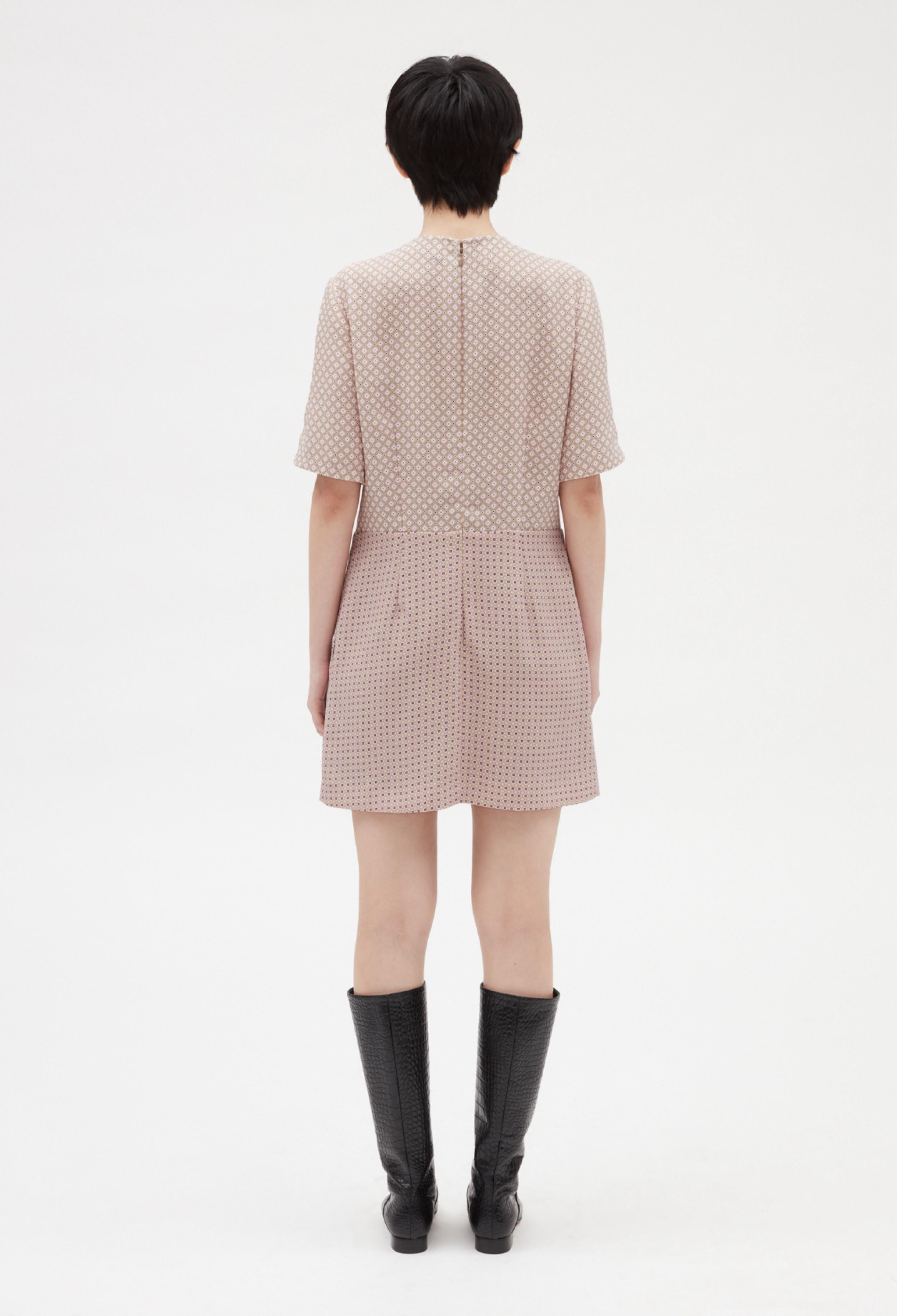 Claudie Pierlot - Robe C&T - Rayet - Print Clair