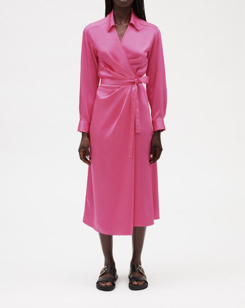 Claudie Pierlot - Vestido C&T - Raquela - Chicle