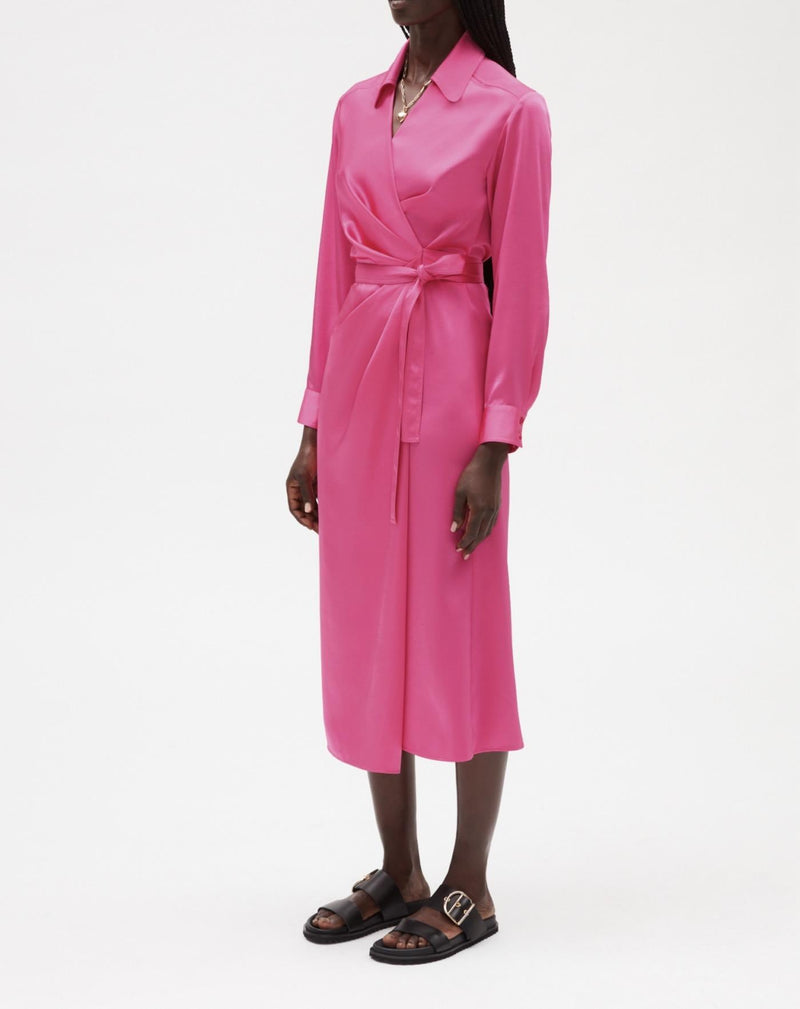 Claudie Pierlot - Vestido C&T - Raquela - Chicle