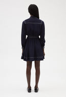 Claudie Pierlot - Robe Reinette - Encre