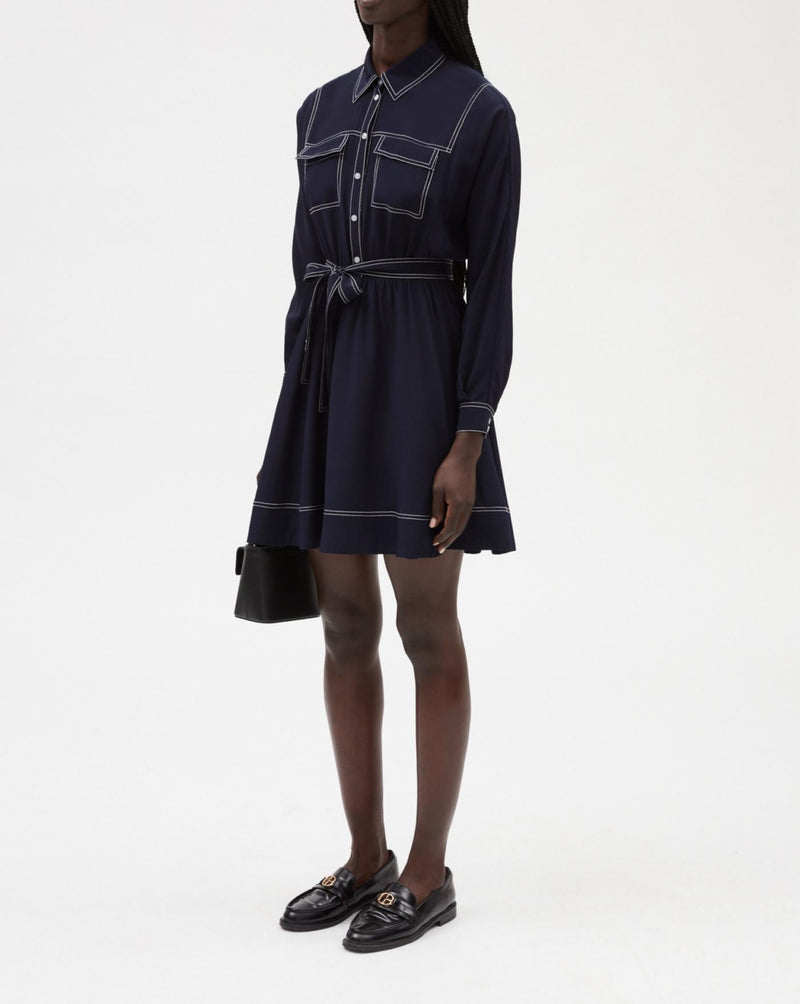 Claudie Pierlot - Robe Reinette - Encre