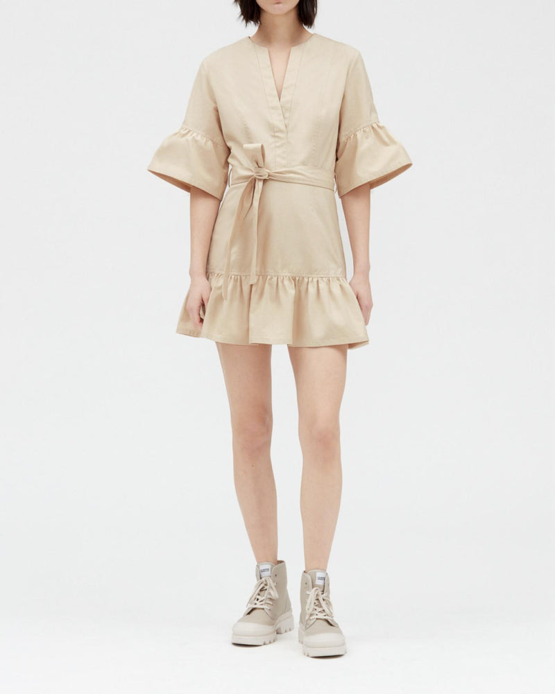 Claudie Pierlot - Robe Right - Mastic