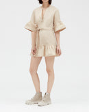 Claudie Pierlot - Vestido derecho - Mastic