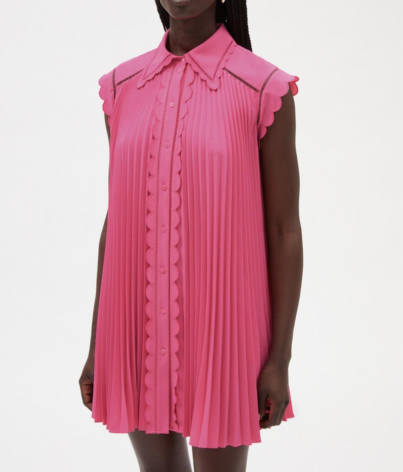 Claudie Pierlot - Vestido Ramo - Bubble Gum