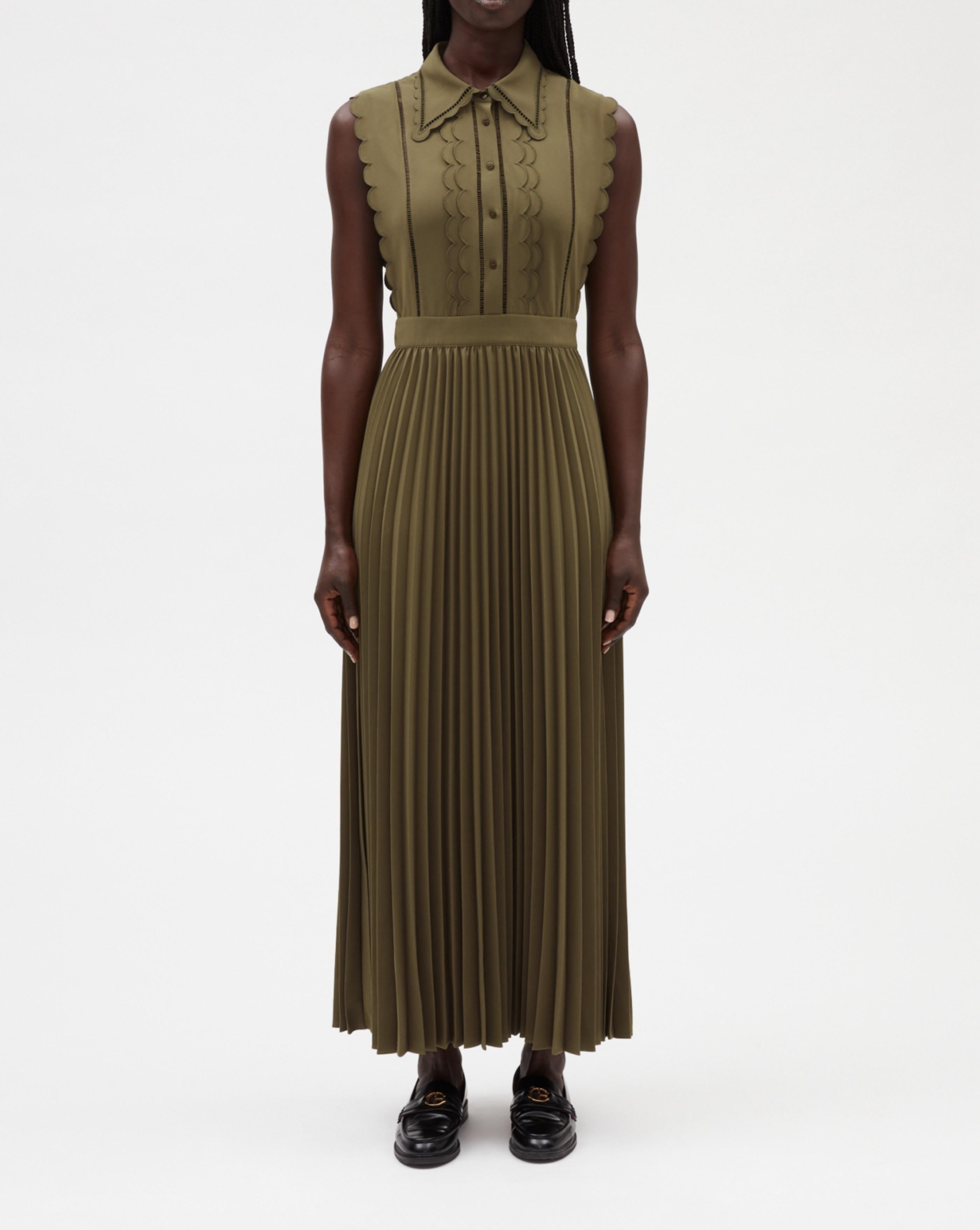 Claudie Pierlot - Respect Dress - Lichen