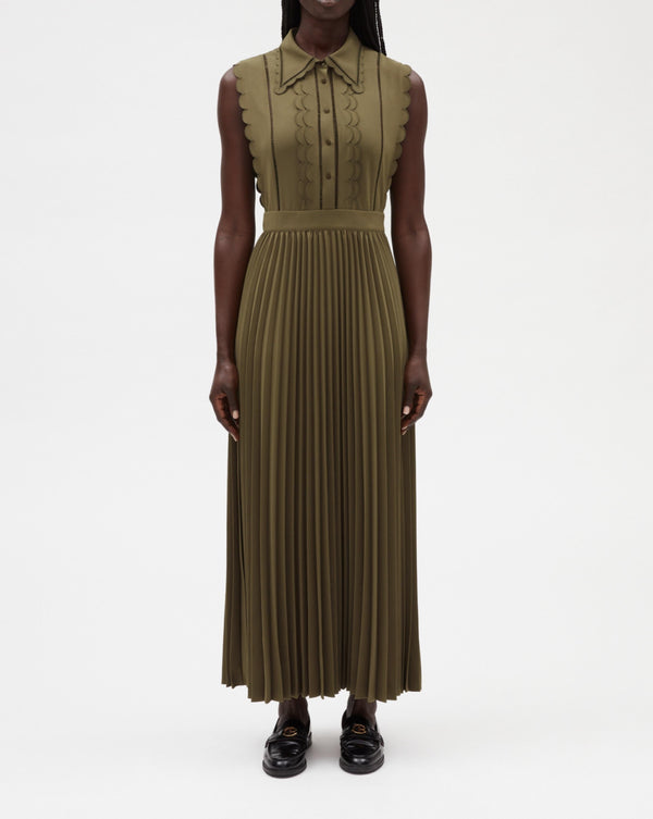 Claudie Pierlot - Respect Dress - Lichen
