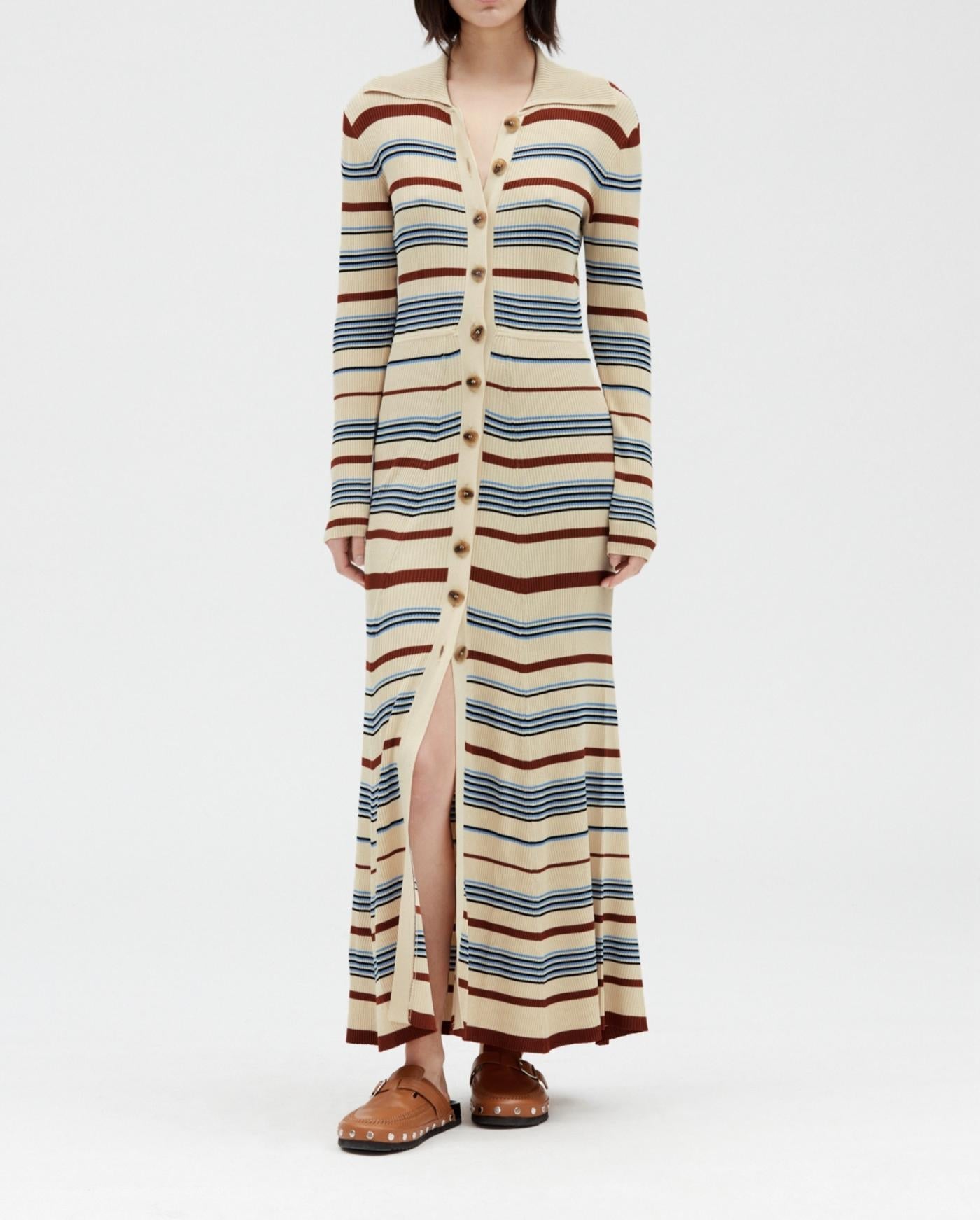 Claudie Pierlot - Vestido de punto - Monmanoir - Multico