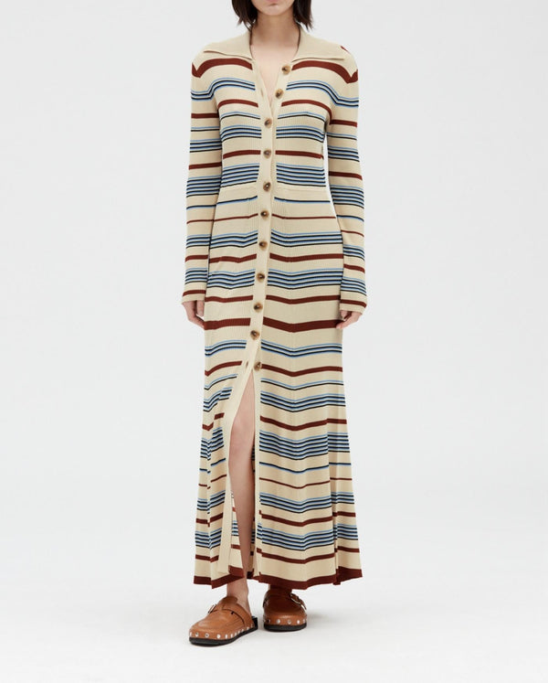 Claudie Pierlot - Vestido de punto - Monmanoir - Multico