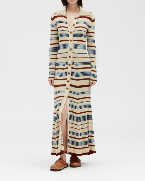 Claudie Pierlot - Vestido de punto - Monmanoir - Multico