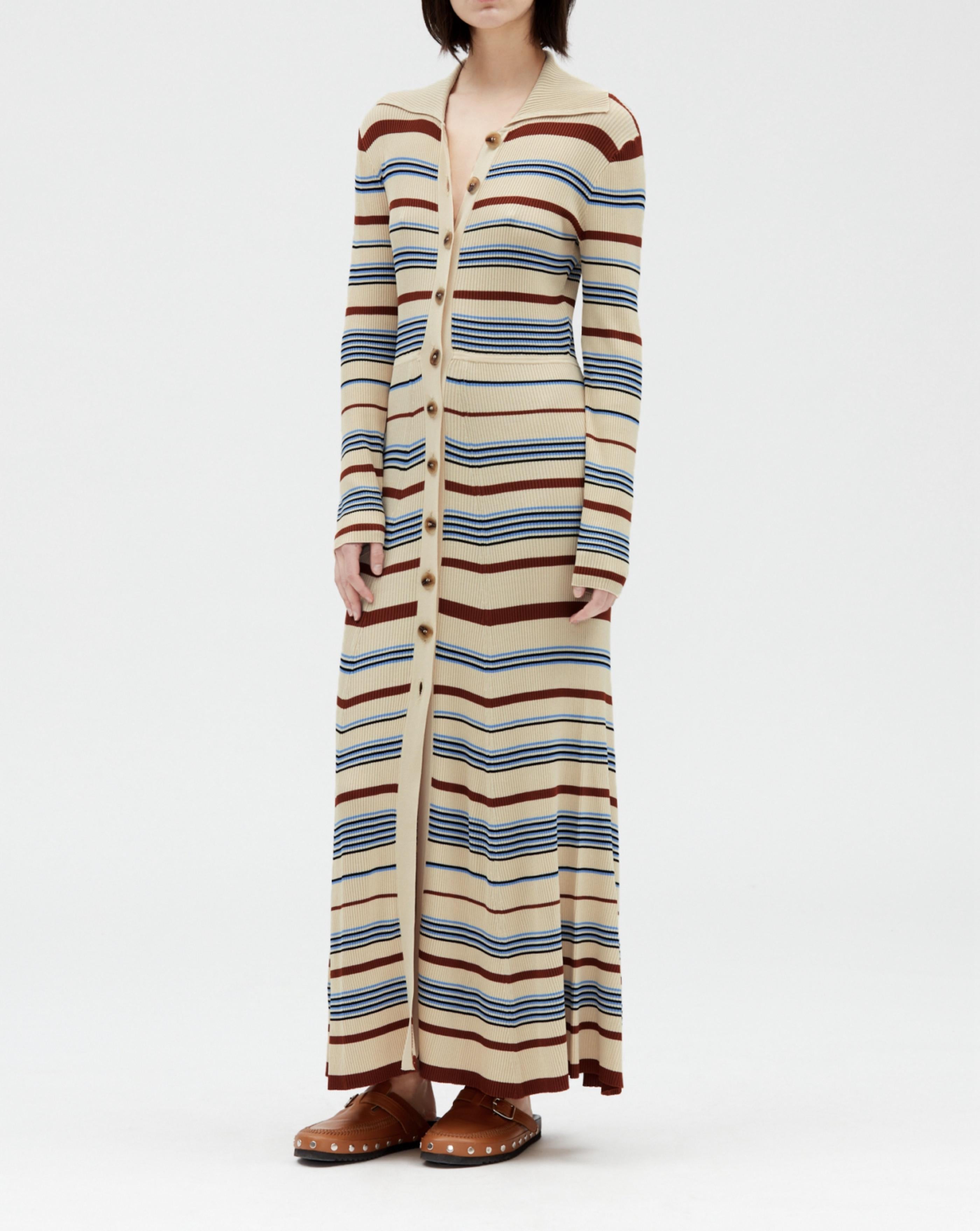 Claudie Pierlot - Vestido de punto - Monmanoir - Multico