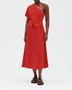 Claudie Pierlot - Vestido C&T - Ruliana - Fresa