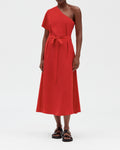 Claudie Pierlot - Vestido C&T - Ruliana - Fresa
