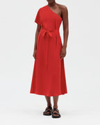 Claudie Pierlot - Vestido C&T - Ruliana - Fresa