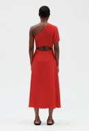 Claudie Pierlot - C&T dress - Ruliana - Strawberry