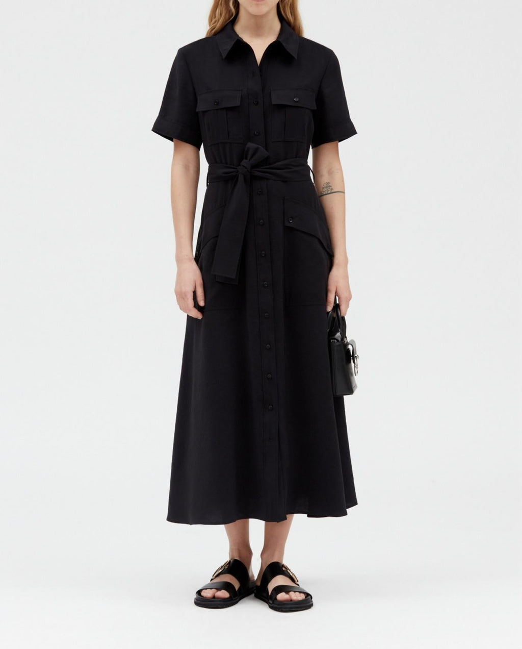 Claudie Pierlot - Robe C&T - Repos - Noir